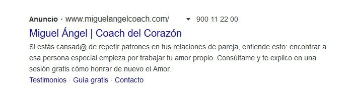 google ads otro coach